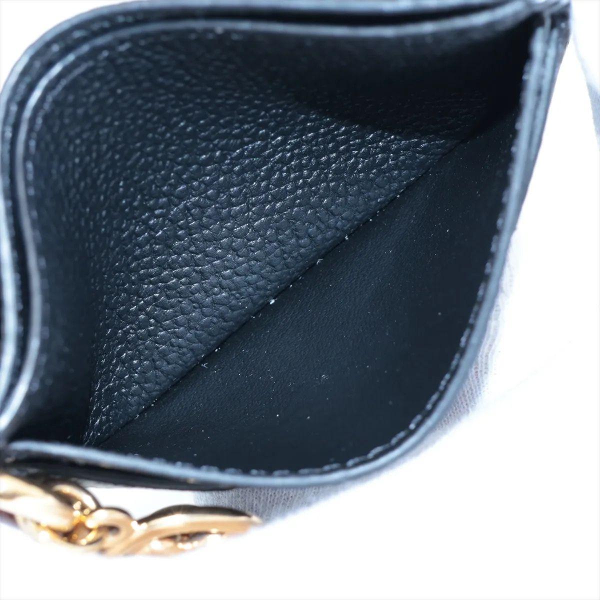Louis Vuitton Monogram Empreinte LV Portacarte con Charms in vendita 2