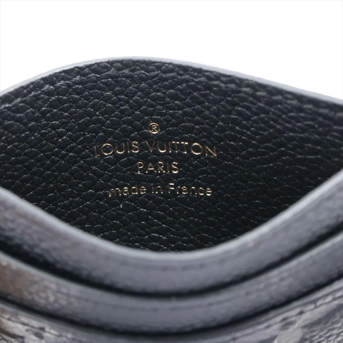 Louis Vuitton Monogram Empreinte LV Portacarte con Charms in vendita 3