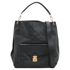 Louis Vuitton Monogram Empreinte Métis Hobo Bag Black