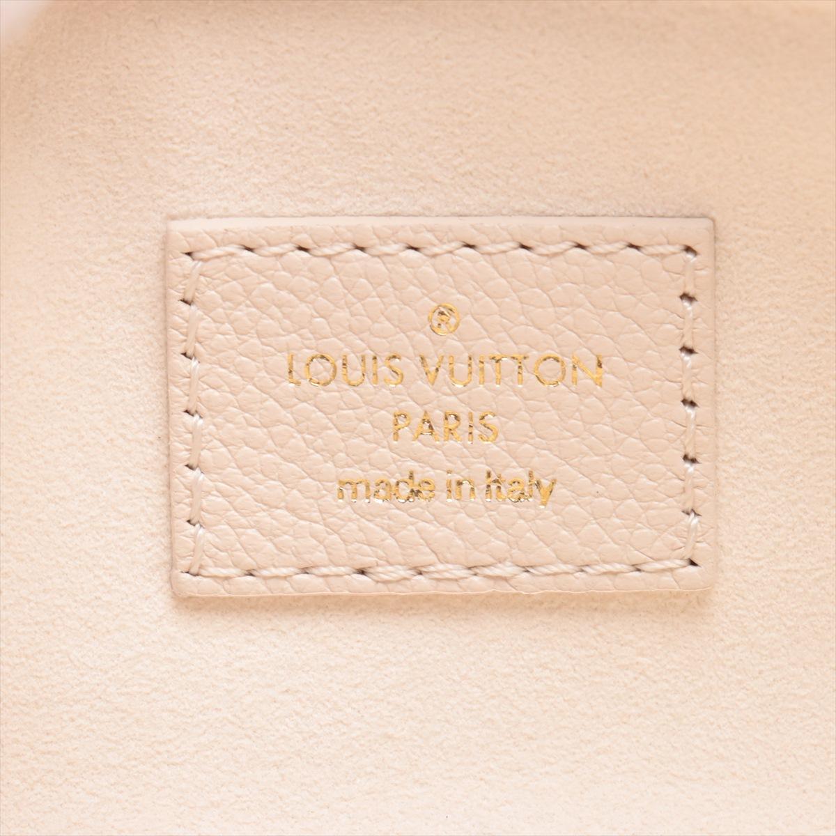 Louis Vuitton Monogram Empreinte Mini Bumbag Cream For Sale 5