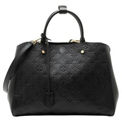 Louis Vuitton Monogram Empreinte Montaigne GM Satchel