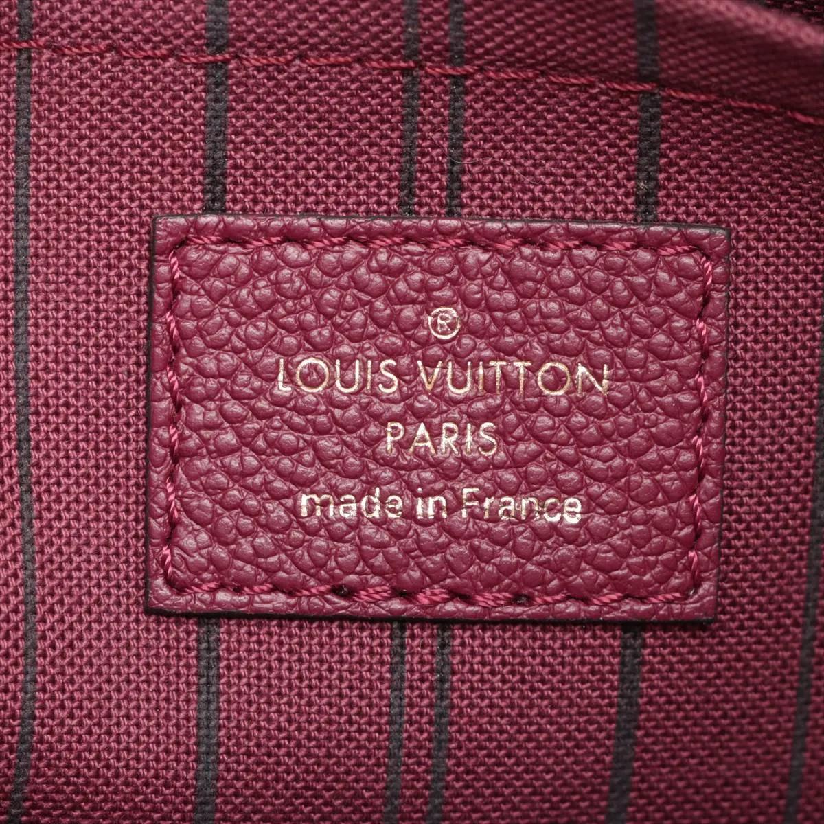 *Louis Vuitton Monogram Empreinte Montaigne MM Lila im Angebot 8