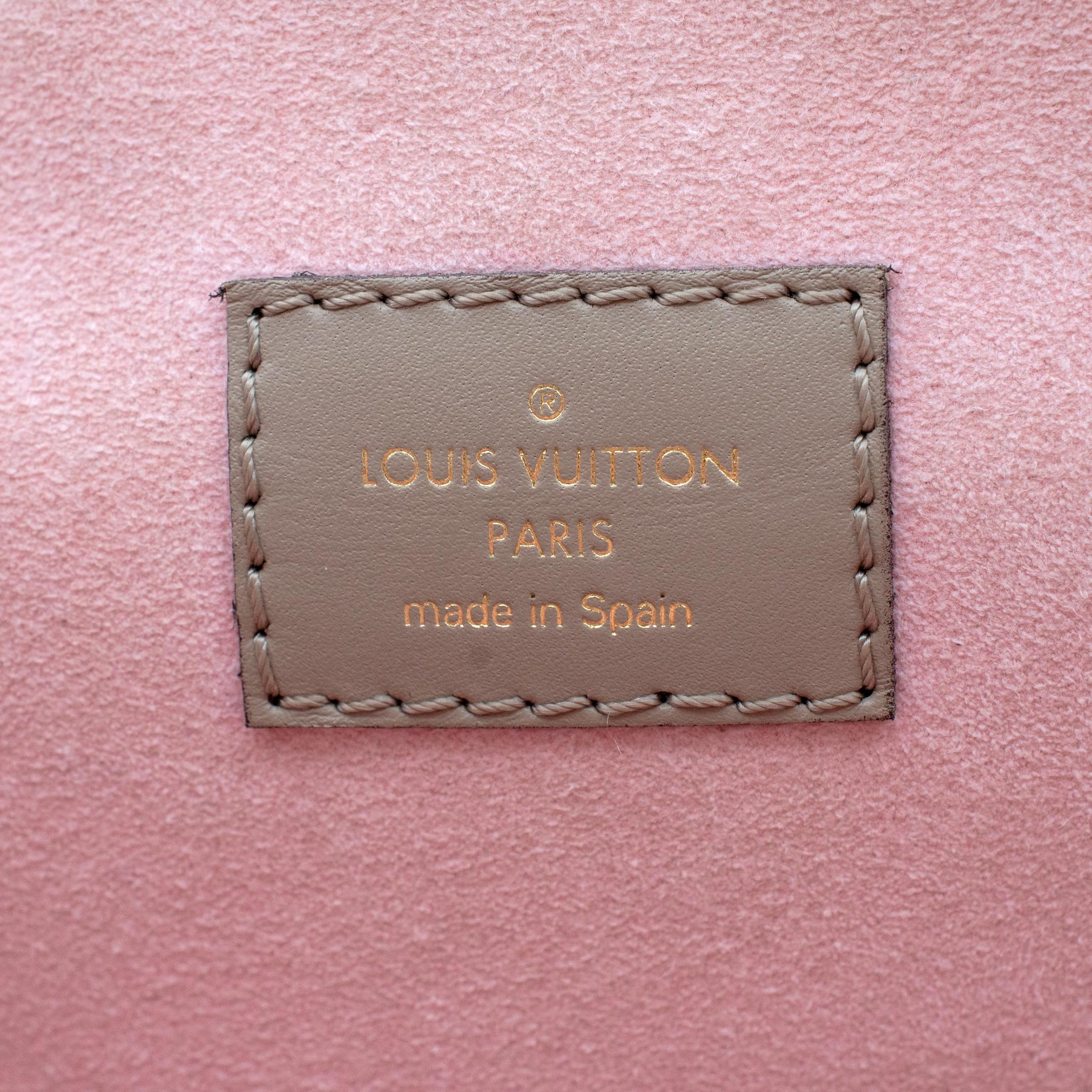 Louis Vuitton Monogram Empreinte Montsouris PM M45410 Ladies Leather Backpack For Sale 10