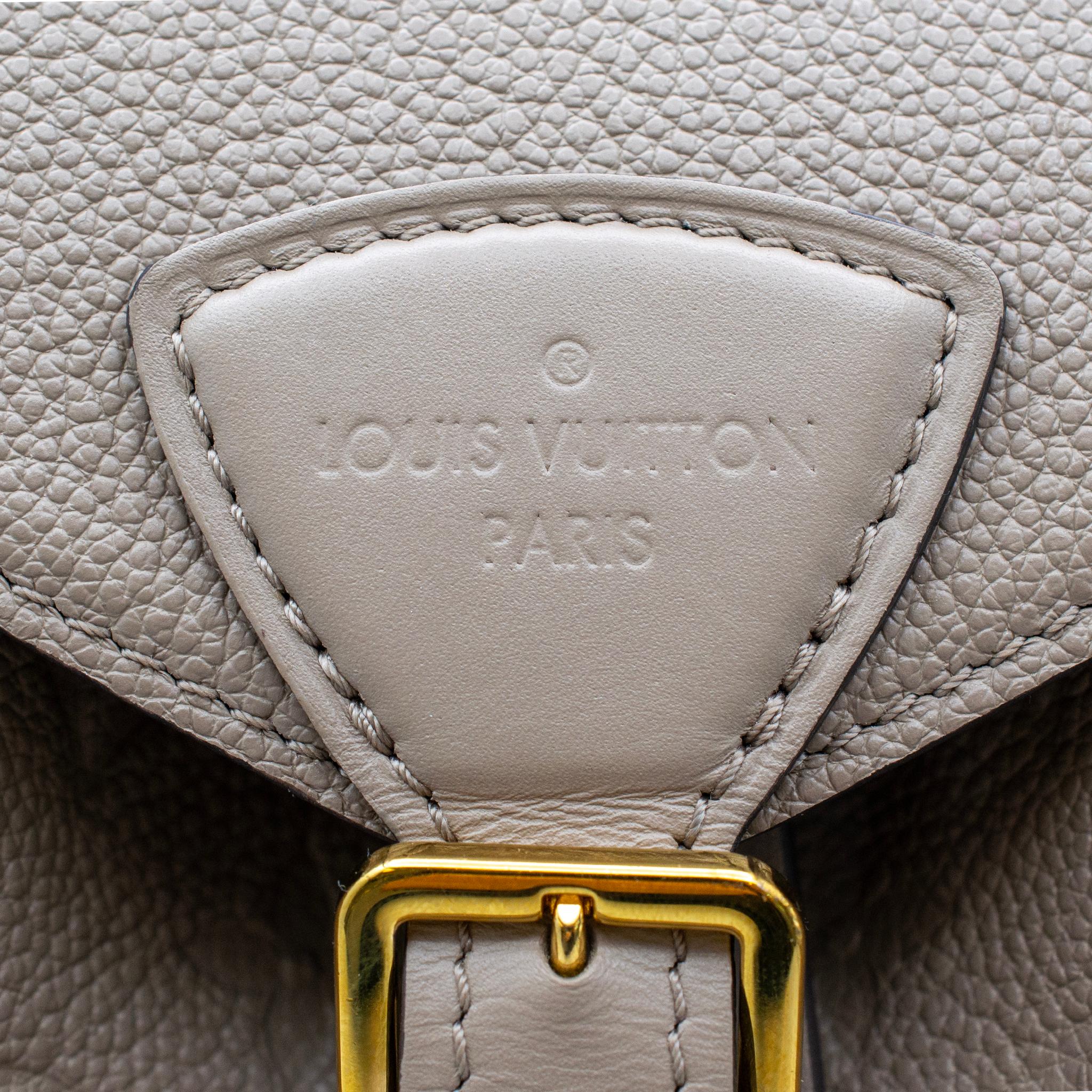 Louis Vuitton Monogram Empreinte Montsouris PM M45410 Ladies Leather Backpack For Sale 11