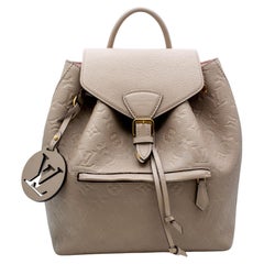 Louis Vuitton Empreinte Montsouris PM M45410 Damen-Leder-Rucksack mit Monogramm Empreinte