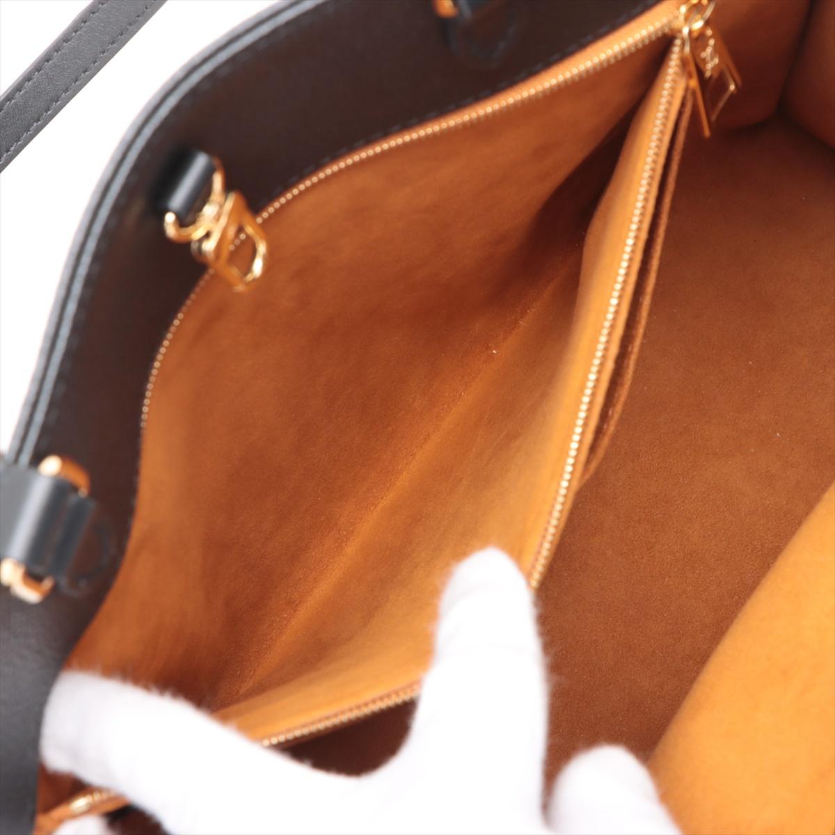 Louis Vuitton Monogram Empreinte On the Go GM Black 7