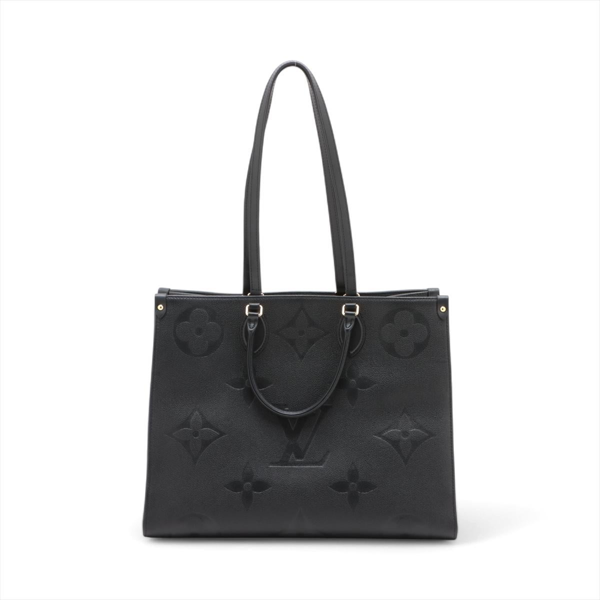 Louis Vuitton Monogram Empreinte On the Go GM Black In Good Condition In Humacao, PR