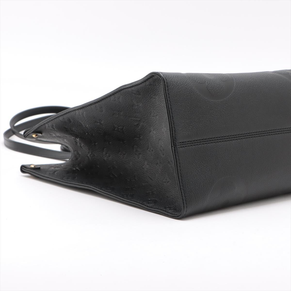 Louis Vuitton Monogram Empreinte On the Go GM Black 1
