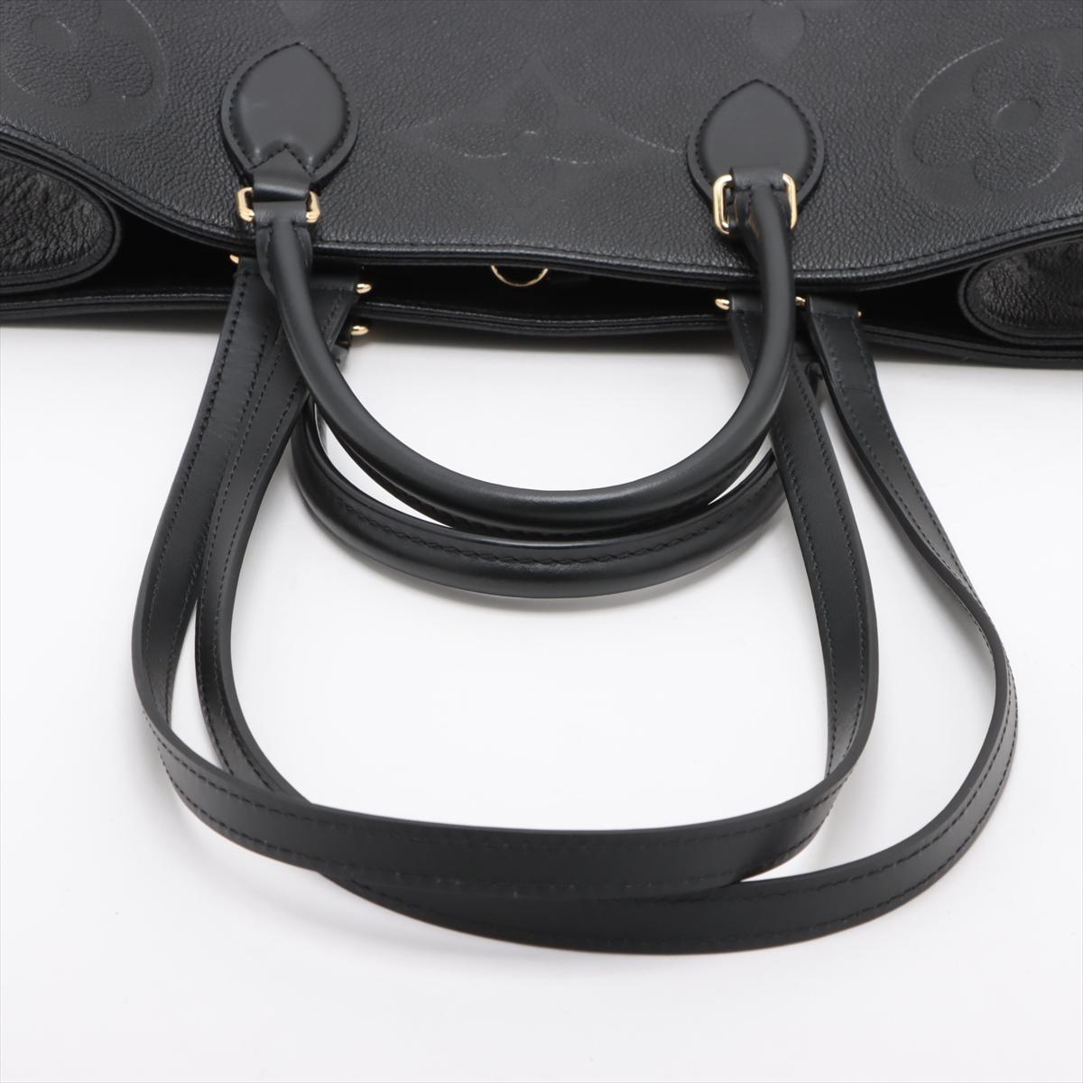 Louis Vuitton Monogram Empreinte On the Go GM Black 2
