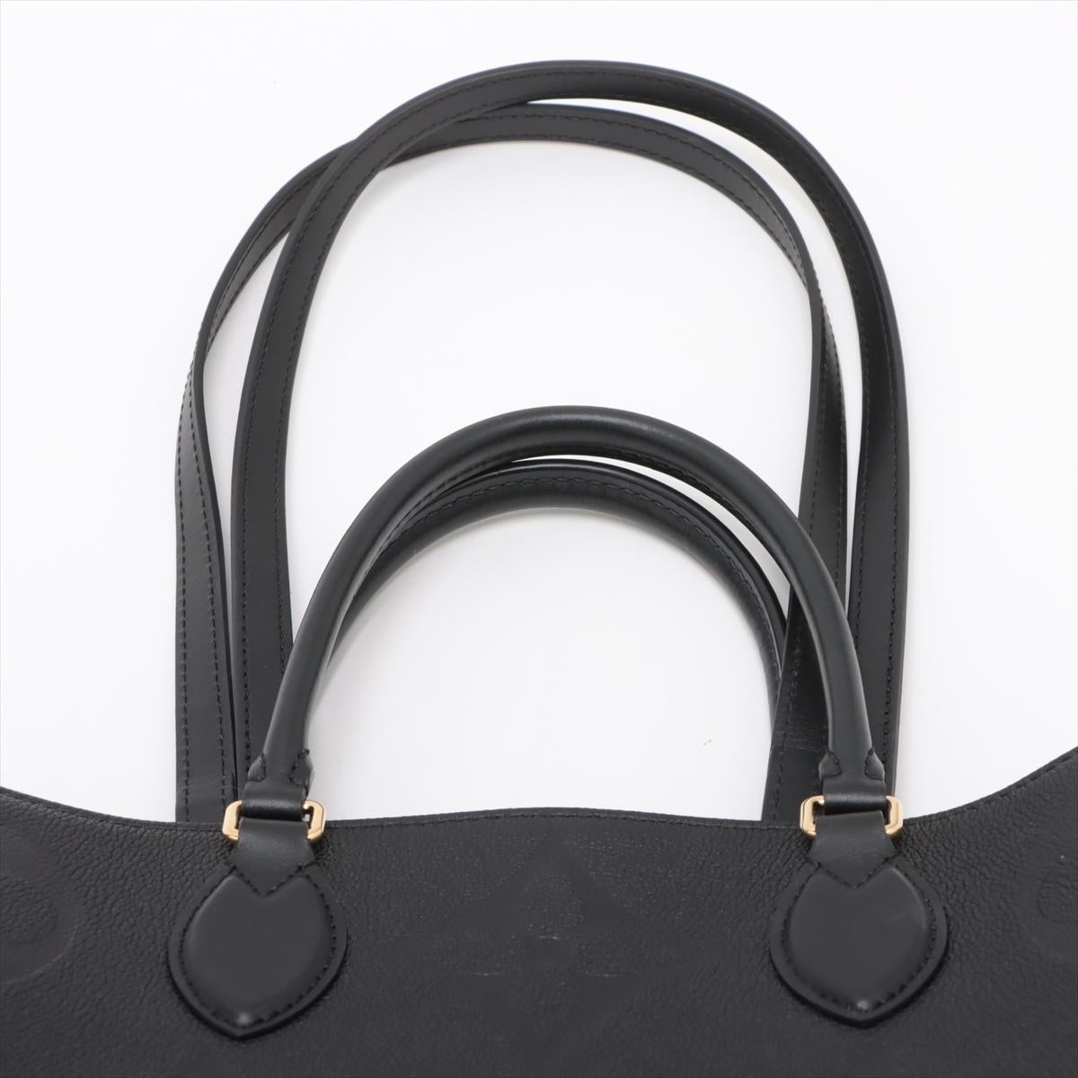 Louis Vuitton Monogram Empreinte On the Go GM Black 3