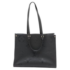 Louis Vuitton Monogram Empreinte On the Go GM Black