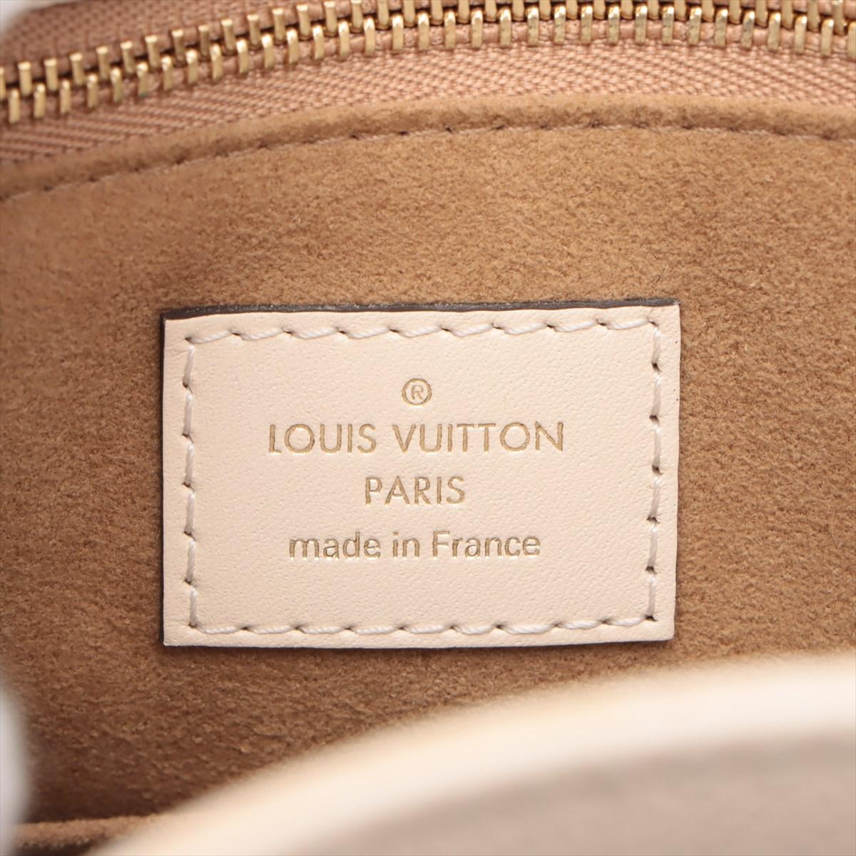 Louis Vuitton Monogram Empreinte On the Go GM Creme For Sale 10