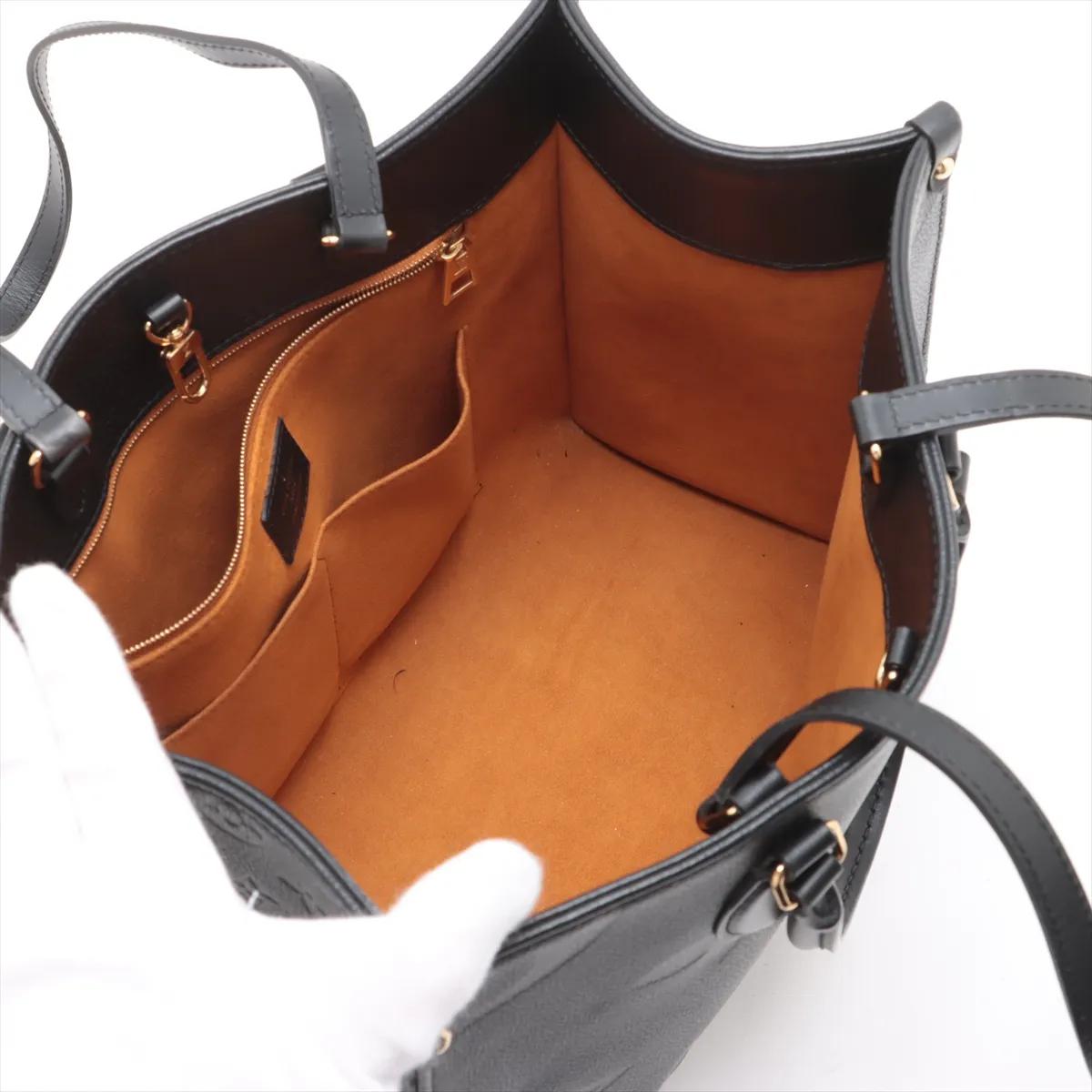 Louis Vuitton Monogram Empreinte On the Go MM im Angebot 5