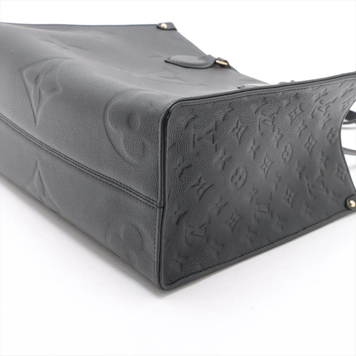 Louis Vuitton Monogram Empreinte On the Go MM im Zustand „Gut“ im Angebot in Indianapolis, IN