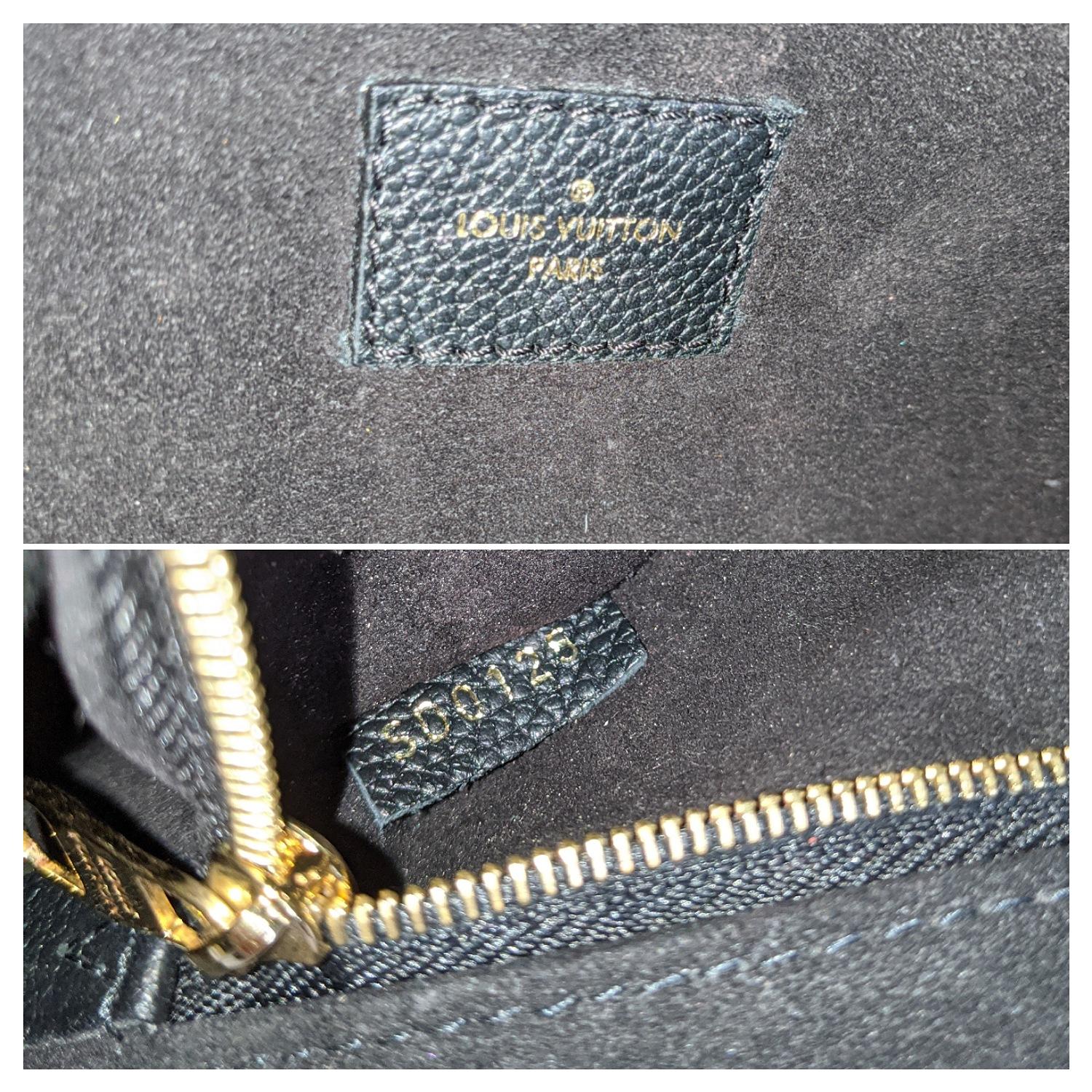 Women's Louis Vuitton Monogram Empreinte Saint Germain MM Shoulder Bag