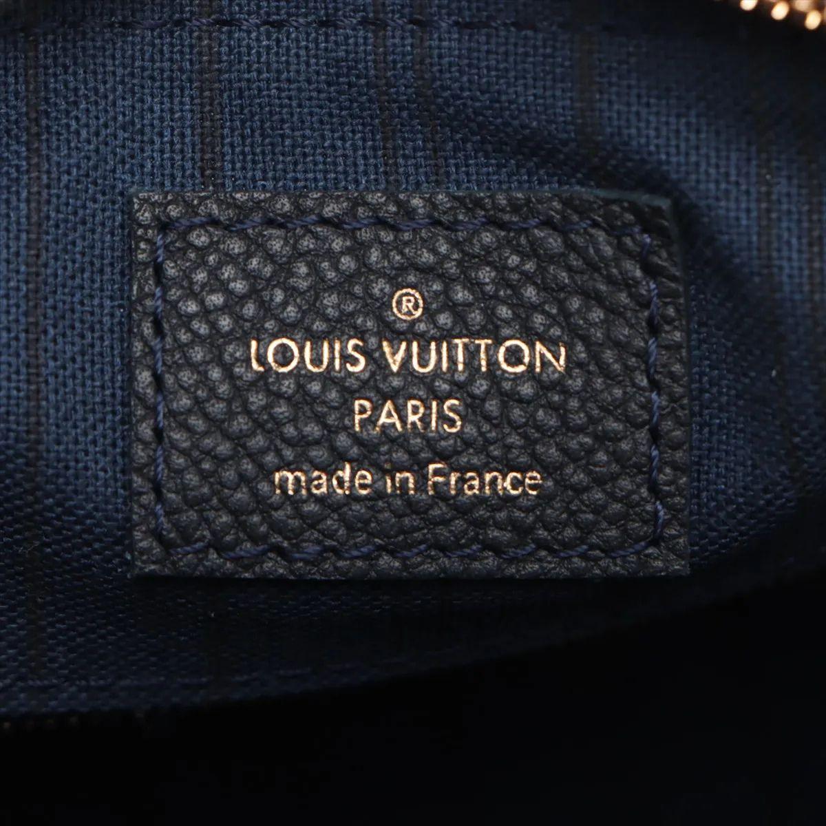 Louis Vuitton Monogram Empreinte Speedy 25 Black For Sale 9