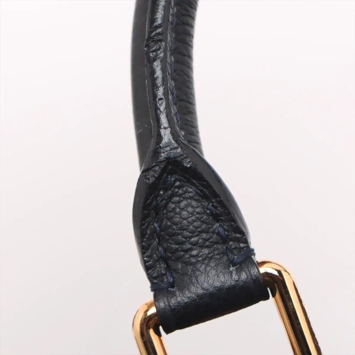 Louis Vuitton Monogram Empreinte Speedy 25 Black For Sale 11