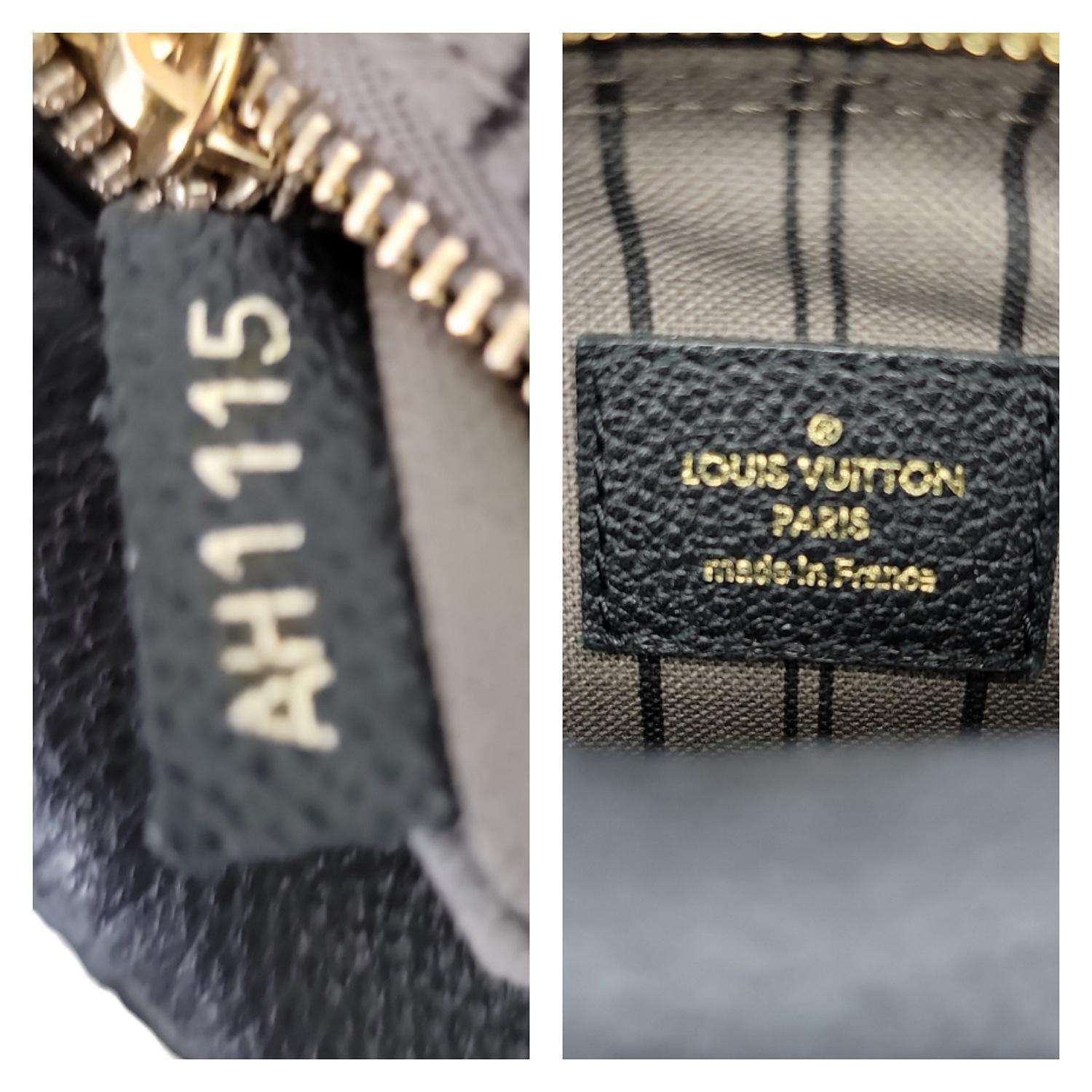 Louis Vuitton Monogram Empreinte Speedy Bandouliere 30 Bag For Sale 4