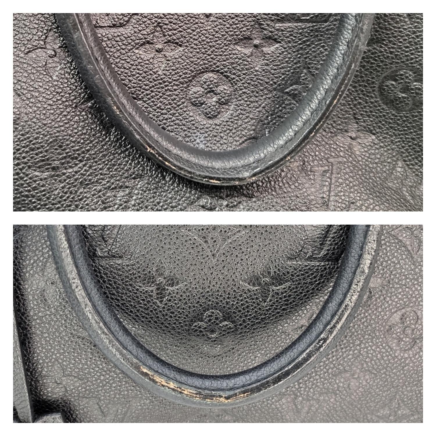Louis Vuitton Monogram Empreinte Speedy Bandouliere 30 Bag 5