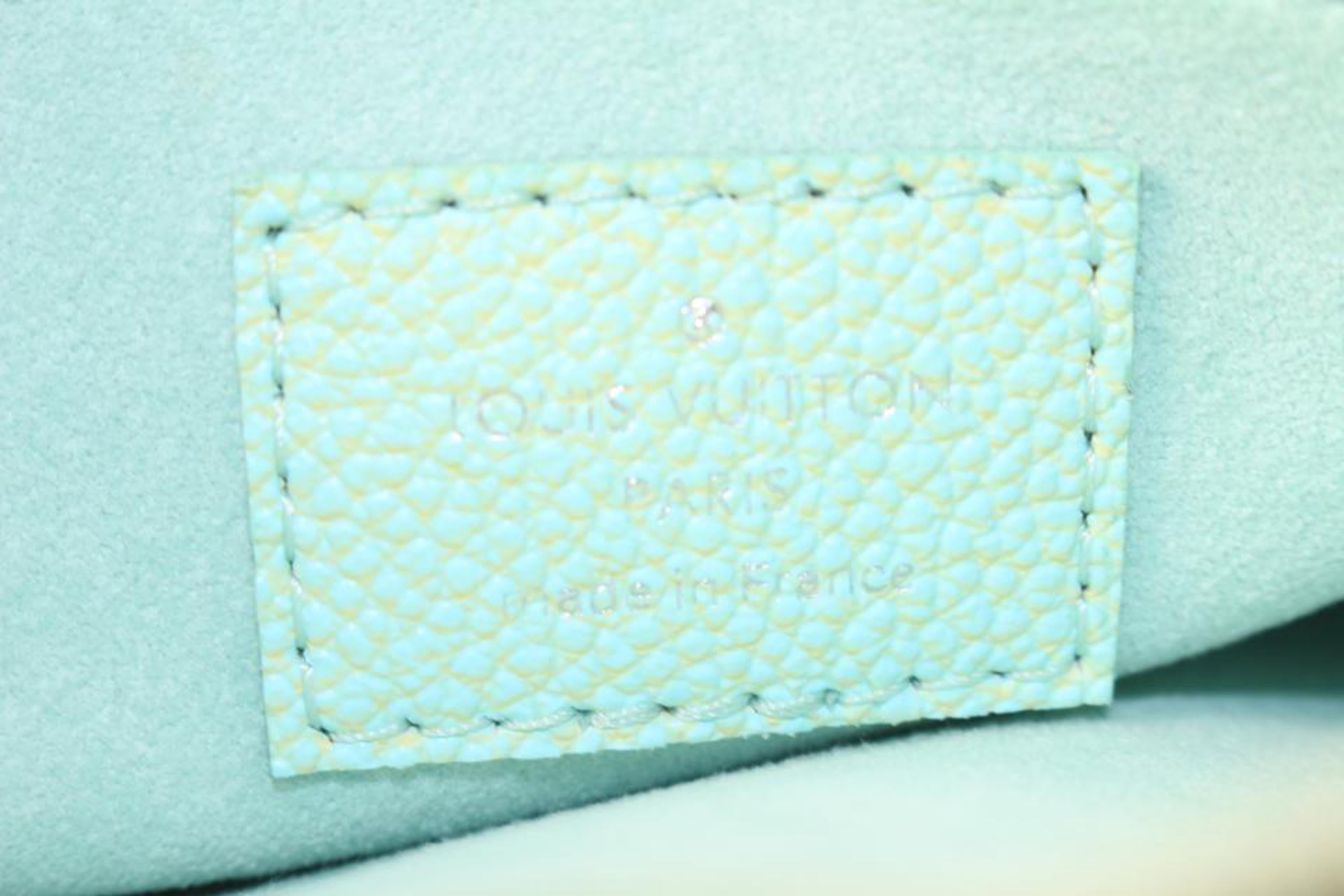 Louis Vuitton Monogram Empreinte Sommer Stardust Multi Pochette 80lu85s im Angebot 6