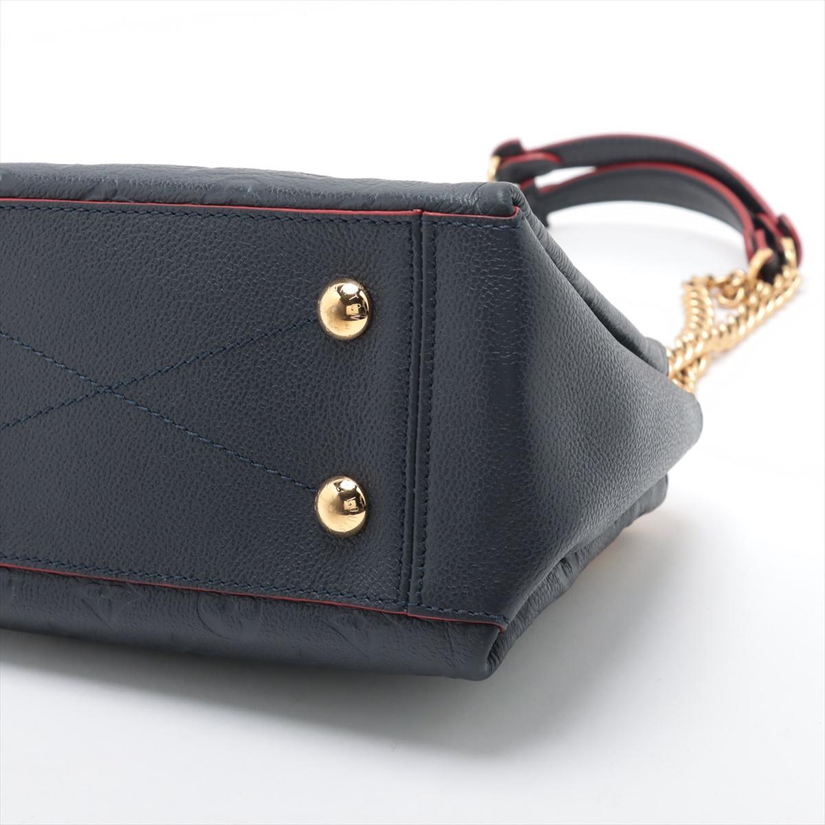 Louis Vuitton Monogram Empreinte Surène BB Marine Rouge * PREORDER * Damen im Angebot