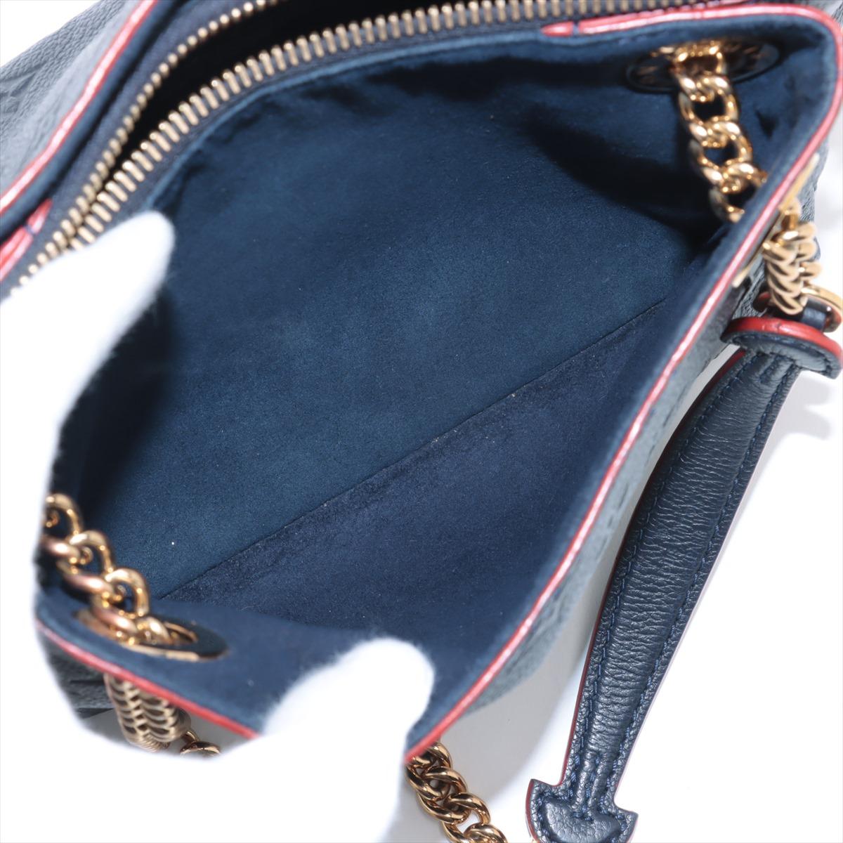 Louis Vuitton Monogram Empreinte Surène BB Marine Rouge * PREORDER * im Angebot 3