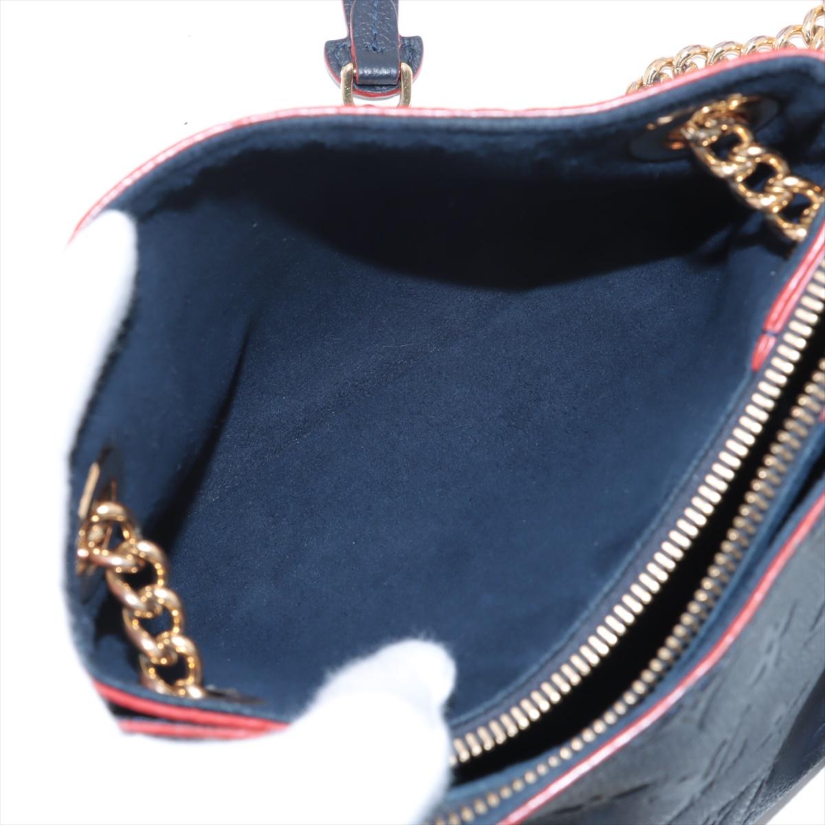 Louis Vuitton Monogram Empreinte Surène BB Marine Rouge * PREORDER * im Angebot 5