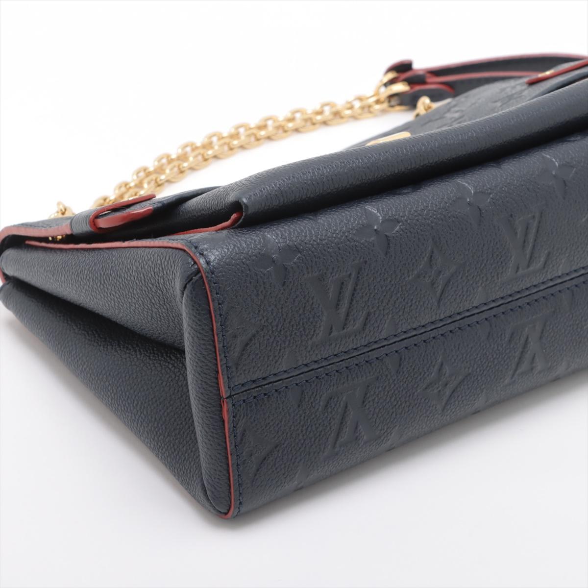 Louis Vuitton Monogram Empreinte Vavin PM Marine Rouge * PREORDER * im Angebot 1