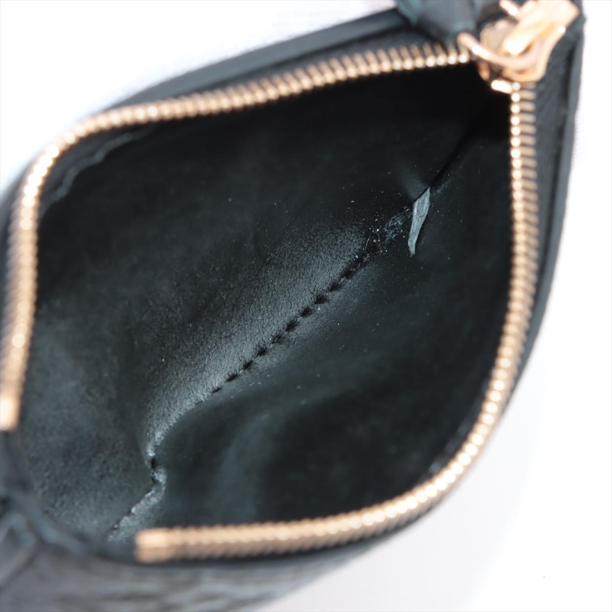 Louis Vuitton Monogram Empreinte Victorine Wallet Black 3