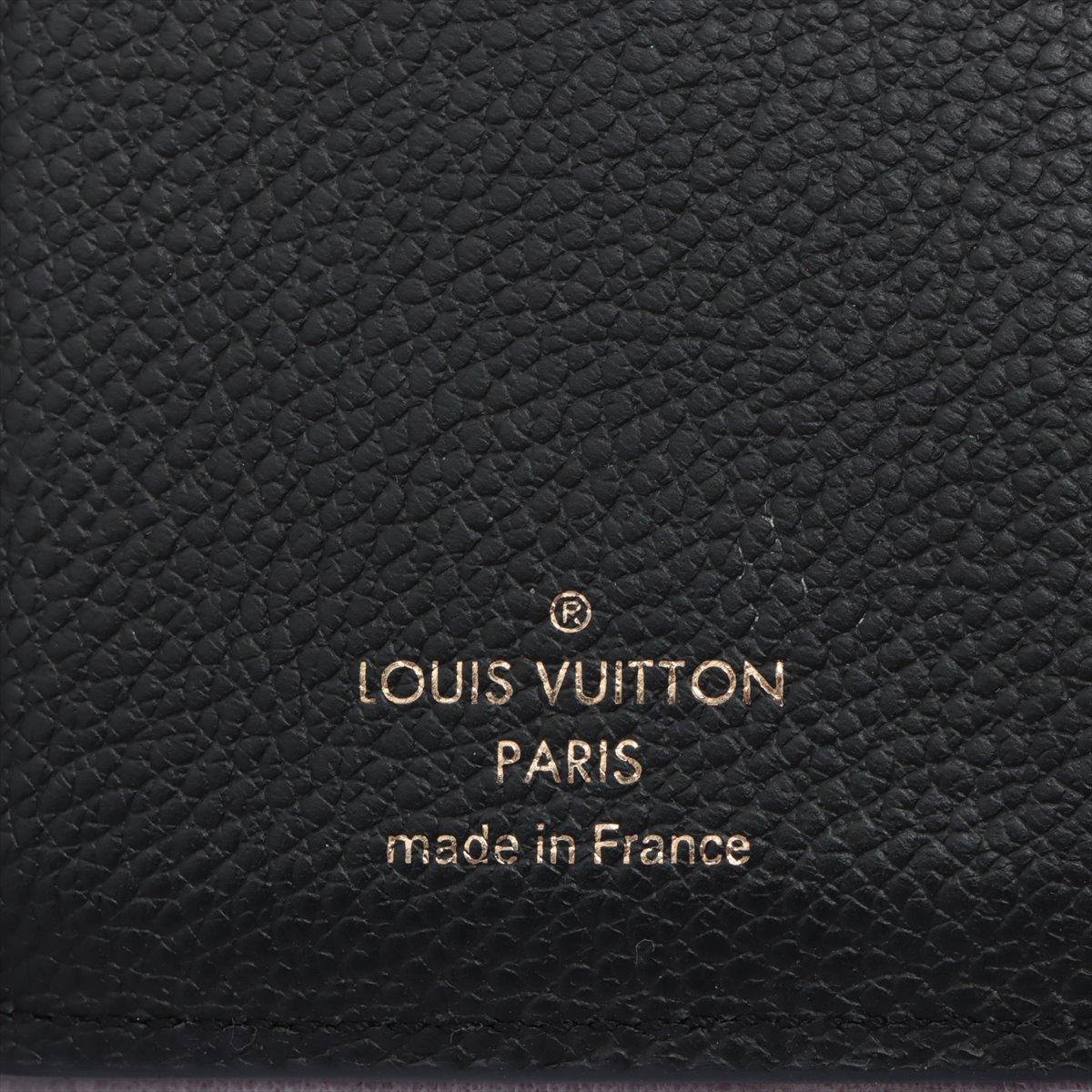 Louis Vuitton Monogram Empreinte Victorine Wallet Black 4