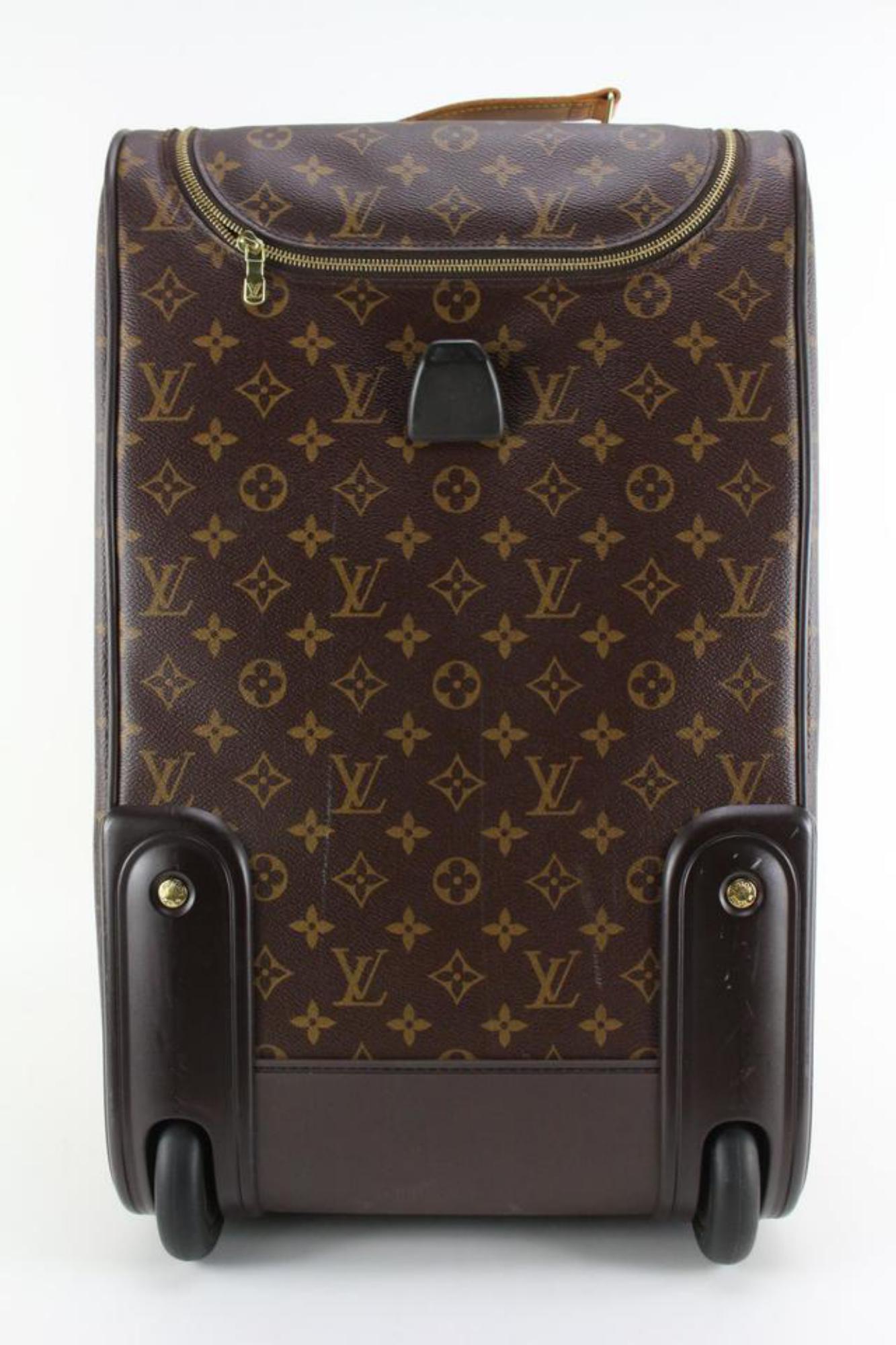 Louis Vuitton Monogram Eole 50 Convertible Rolling Duffle 44lz811s 5