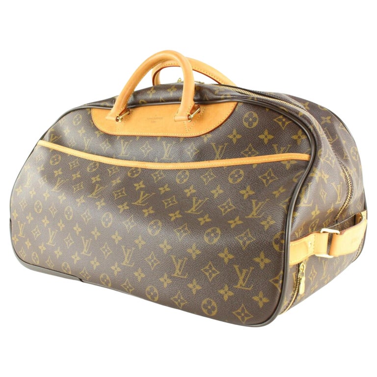 Louis Vuitton Monogram Men's Women's Small Travel Duffle Carryall Top  Handle Bag For Sale at 1stDibs