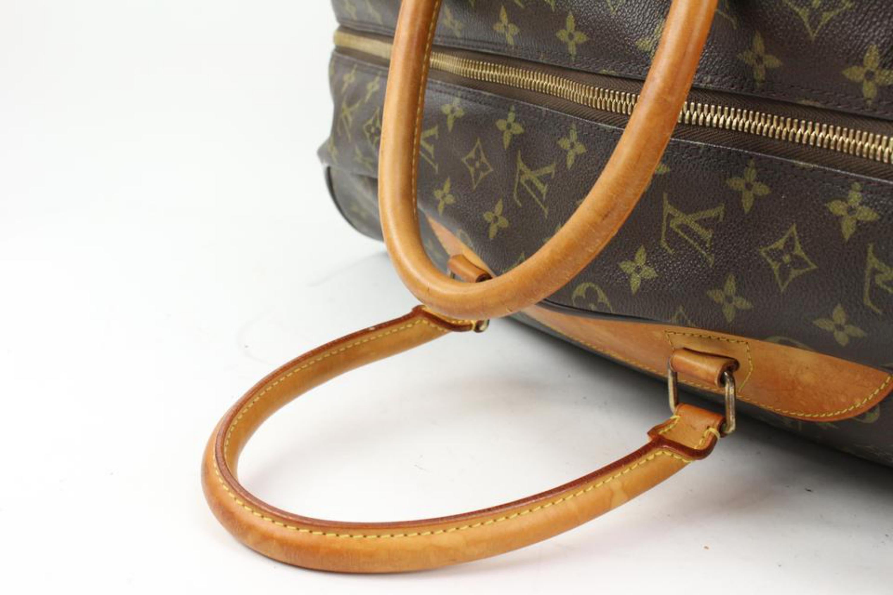 Louis Vuitton Monogram Eole 60 Rolling Luggage Convertible Duffle 2LV52a 2