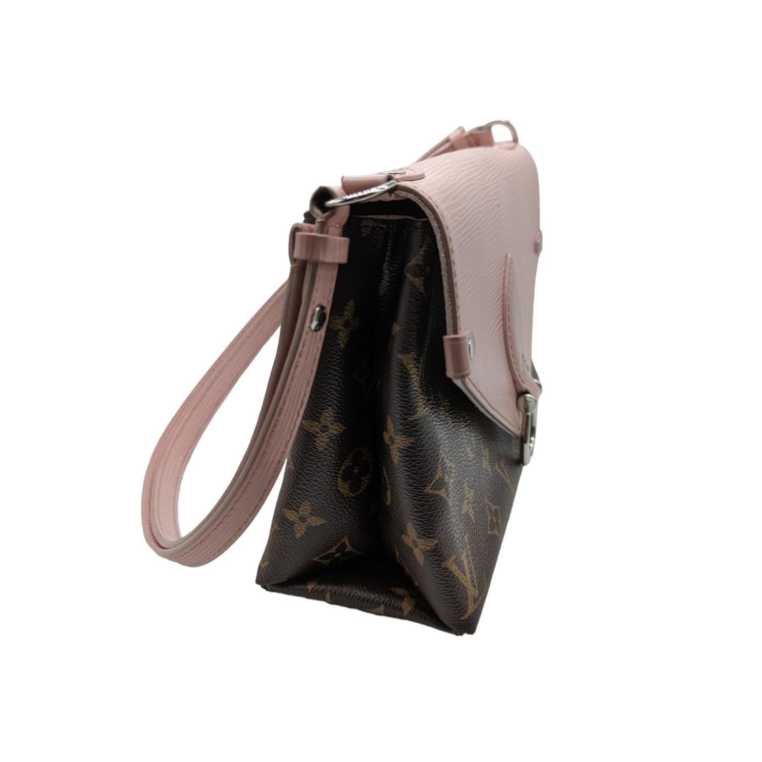 Marron Louis Vuitton - Ballerine avec monogramme EPI Saint Michel Rose