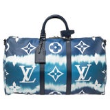 Louis Vuitton Monogram Prism Keepall Bandouliere 50 Bag at 1stDibs