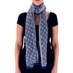 Louis Vuitton Monogram Essential Cotton Stole Scarf