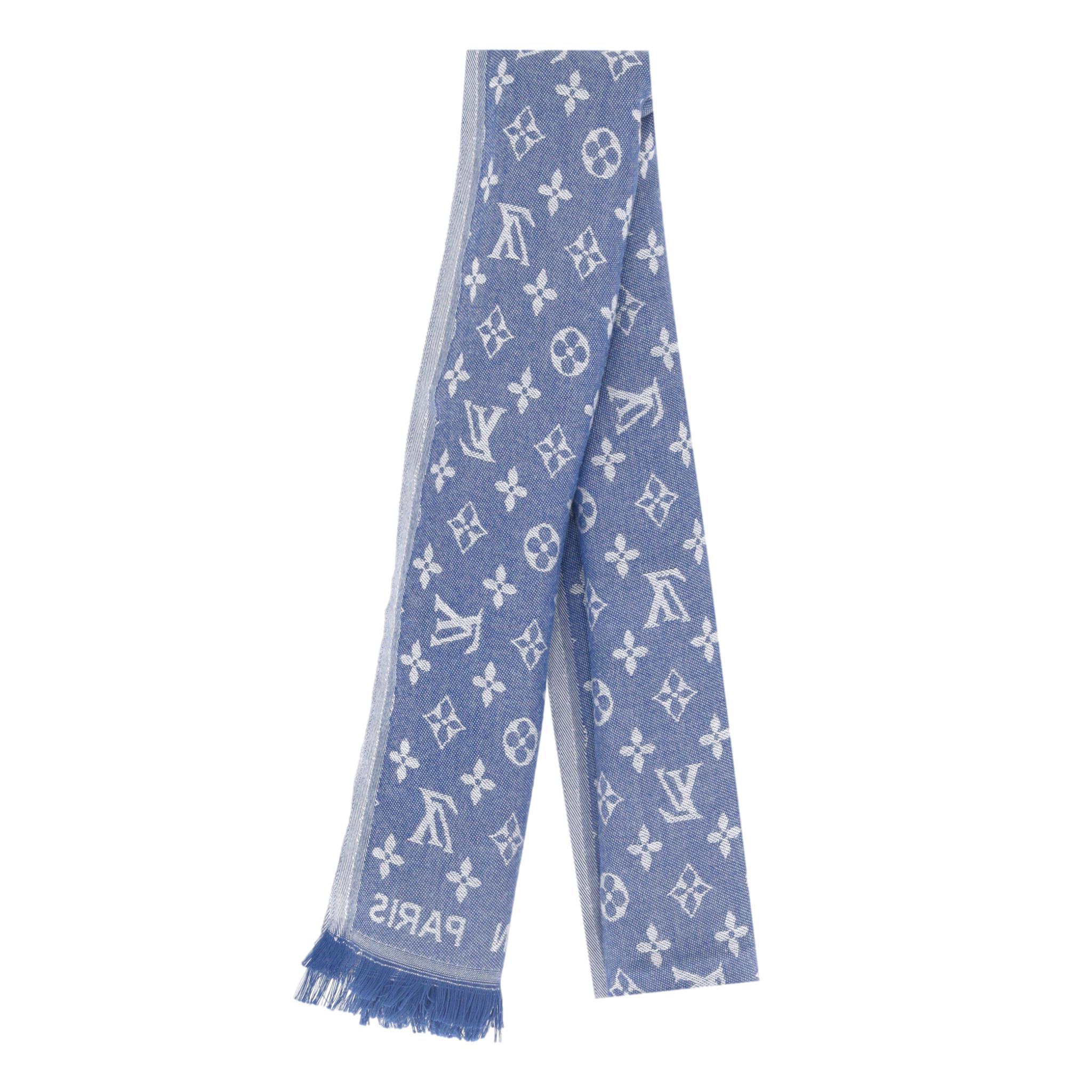 Sciarpa Monogram Essential in cotone Louis Vuitton In condizioni ottime in vendita a London, GB