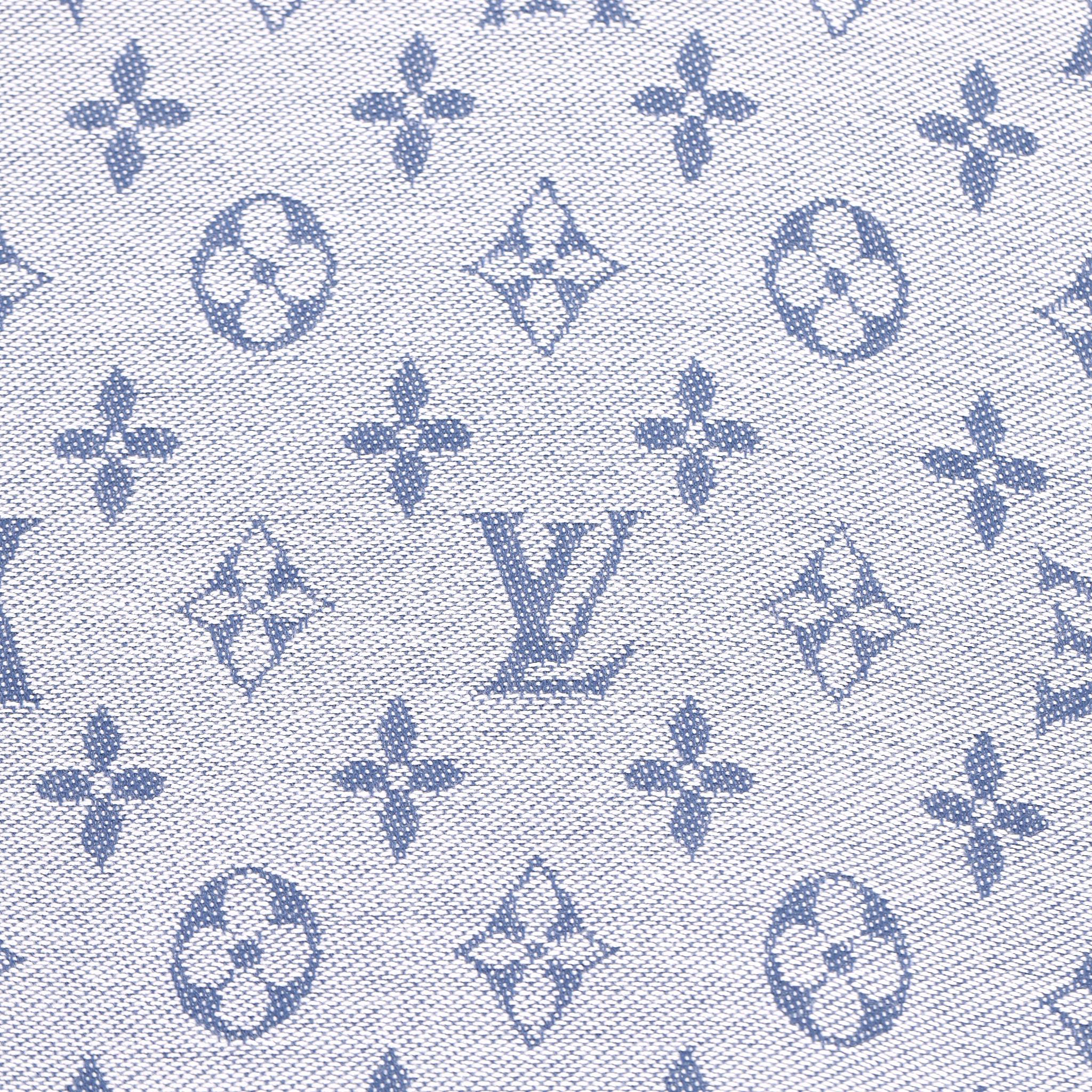 Sciarpa Monogram Essential in cotone Louis Vuitton in vendita 2