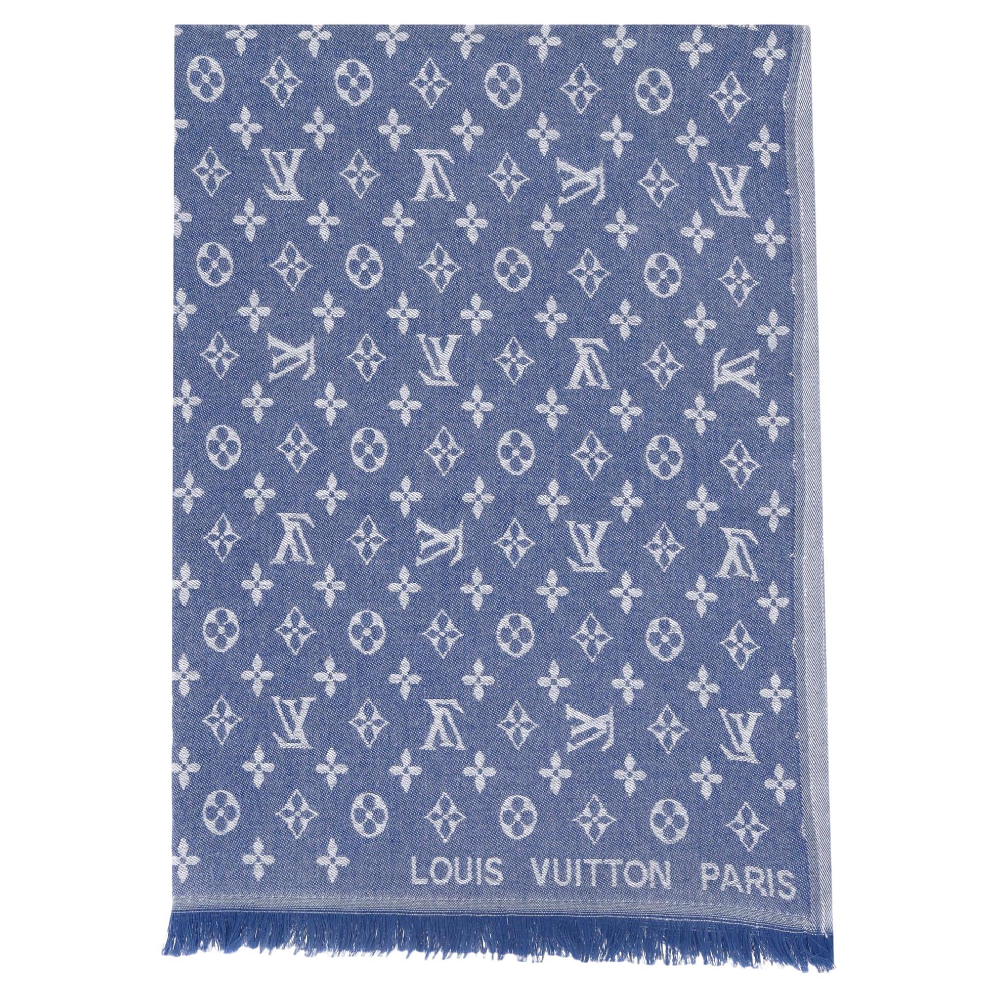 Sciarpa Monogram Essential in cotone Louis Vuitton