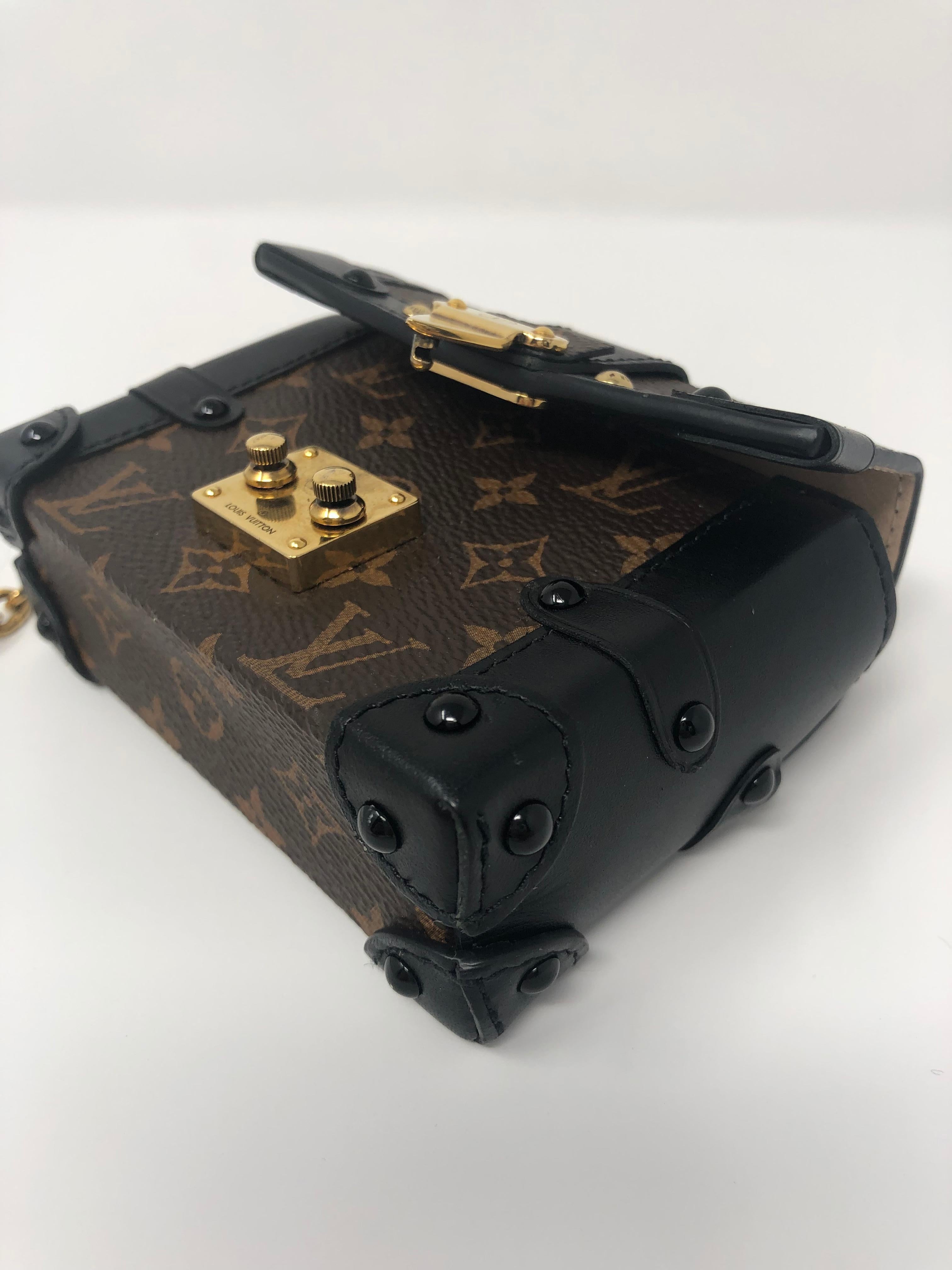 Louis Vuitton Monogram Essential Trunk Black 10