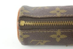 Louis Vuitton Monogram Etui 3 Ball De Golf Ball Case 9lk59s