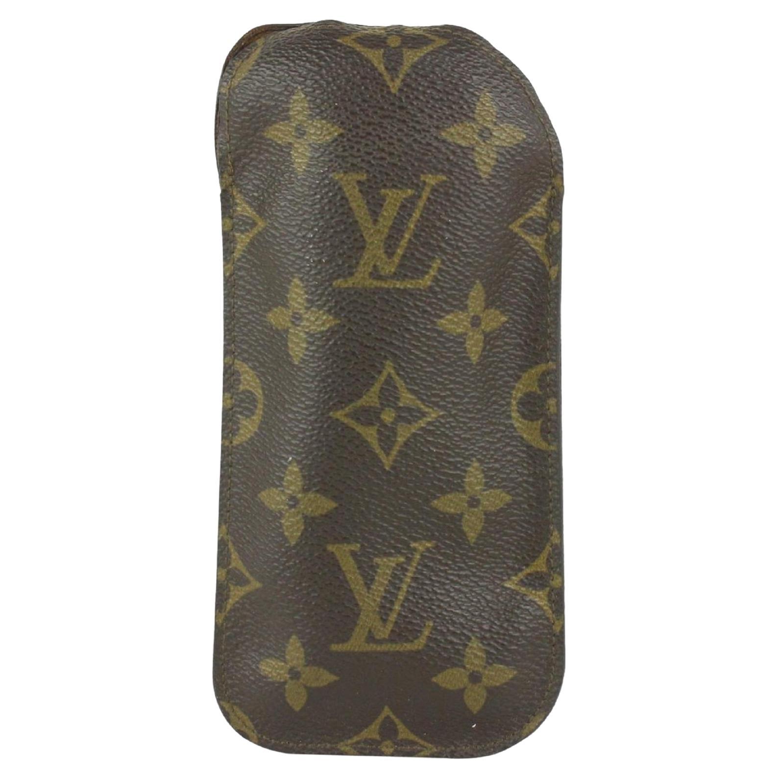 Louis Vuitton Monogram Etui Glasses Case 108lv25 For Sale