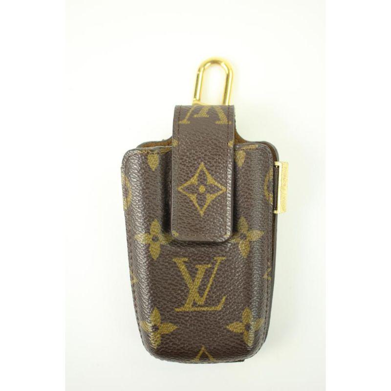 Brown Louis Vuitton Monogram Etui Mobile Case 27LVA3117 For Sale