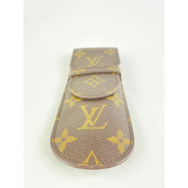 Women's Louis Vuitton Monogram Etui Pen Case 14LVS128 For Sale