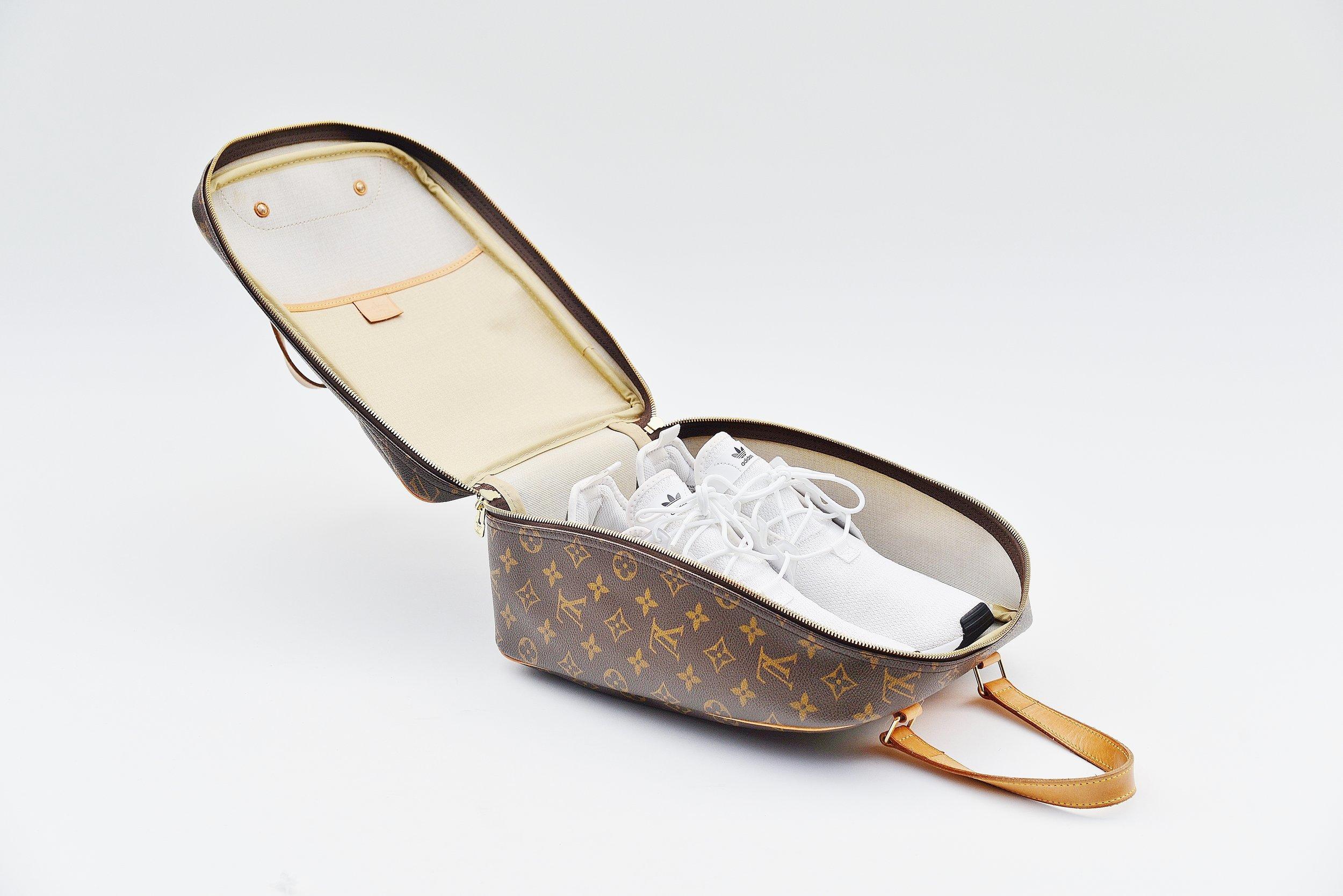Brown Louis Vuitton Monogram Excursion Shoe bag vintage 