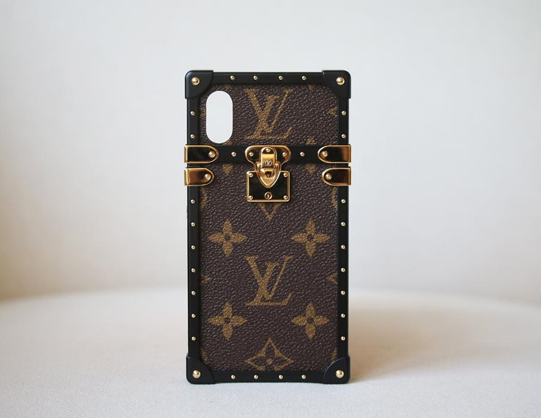 Louis Vuitton Eye Trunk Iphone 7 Plus Case Monogram Reverse Brown