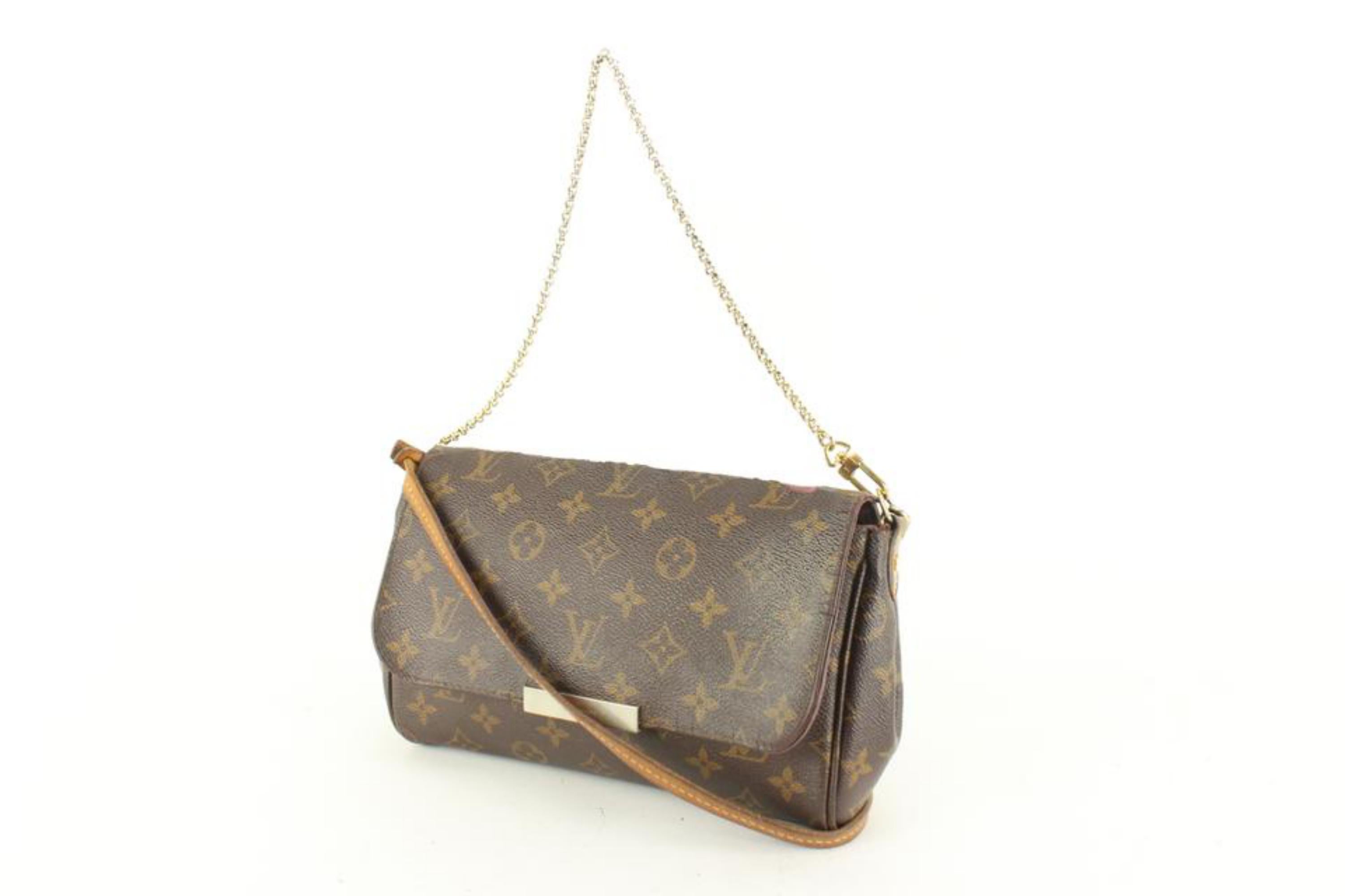 Louis Vuitton Monogram Favorite MM 2way Crossbody Flap Bag 4lk53s For Sale 4