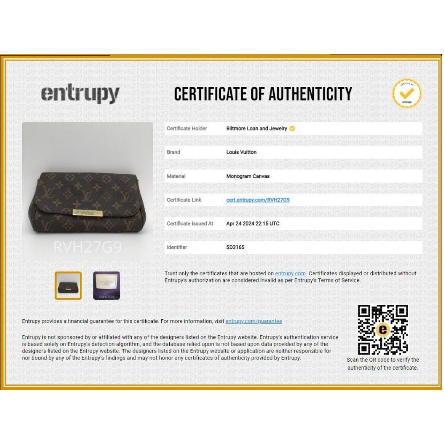 Louis Vuitton Monogram Favorite PM Crossbody Bag 6