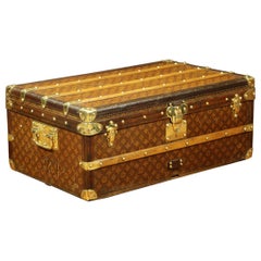 Antique Louis Vuitton Monogram First Serie Cabin Trunk, 1900s