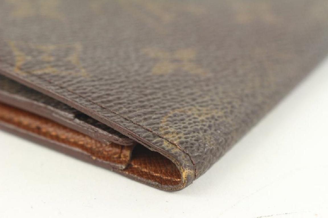 Louis Vuitton Monogram Flap Wallet Vintage Porte Tresor Sarah 313lvs517  2